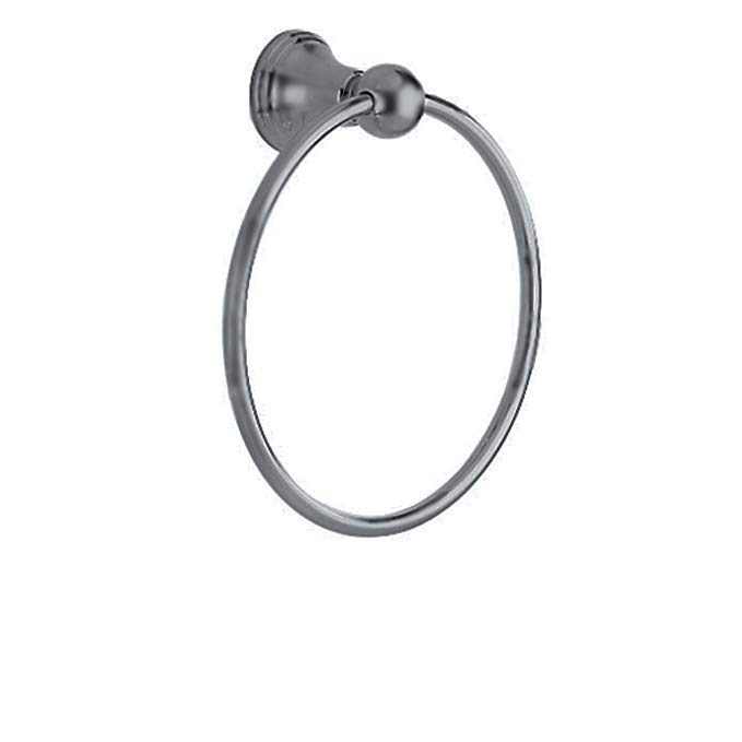 Jado 508/150/444 Classic/Victorian 6-Inch Towel Ring, Antique Nickel