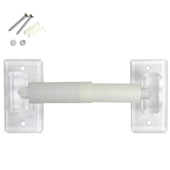 Mirart Clear Acrylic Toilet Paper Holder