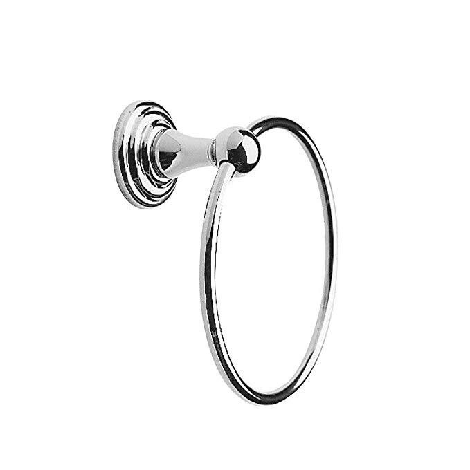 Newport Brass 75-09 Newport 365 Solid Brass Towel Ring, Polished Chrome