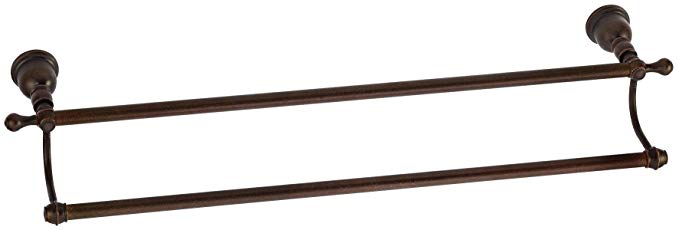 Danze D443611BR Opulence Double Towel Bar, 24-Inch, Tumbled Bronze