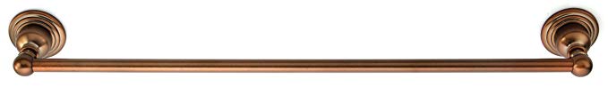 Belle Foret BFN24TBTB 24-Inch Towel Bar, Tumbled Bronze