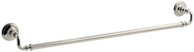 KOHLER K-72569-SN Artifacts 30 In. Towel bar, Vibrant Polished Nickel