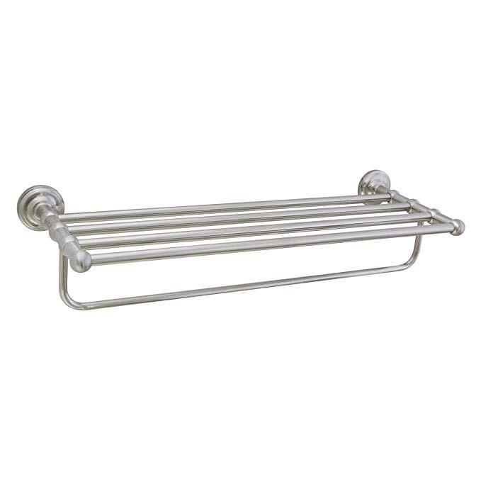 MODONA 24” Wall Mounted Towel Rack – Satin Nickel – Viola Series