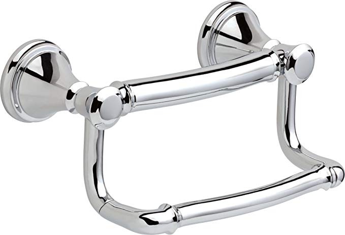 Delta Faucet 41350 Traditional Pivoting Tissue Holder / Assist Bar, Polished Chrome